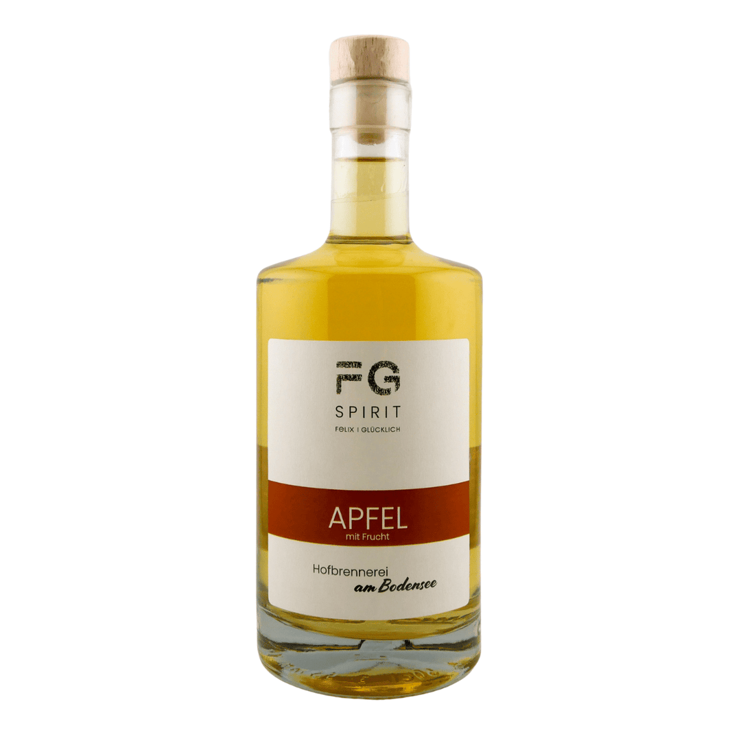 Bio Apfel Schnaps mit Frucht vom Bodensee