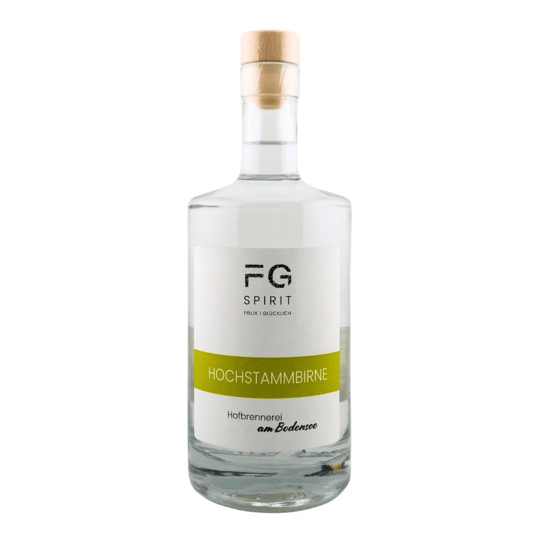Bio Hochstammbirnen Schnaps vom Bodensee